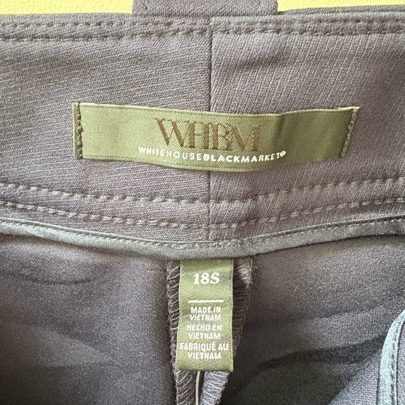 NWT WHBM® Jolie Button Straight Luxe Stretch Pant​ - Picture 9 of 14